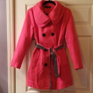 Hot Pink Winter Coat